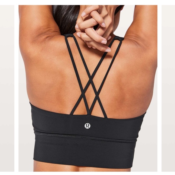 lululemon athletica Other - Lululemon Free To Be Bra Long Line Black size 8
